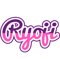 Ryoji cheerful logo