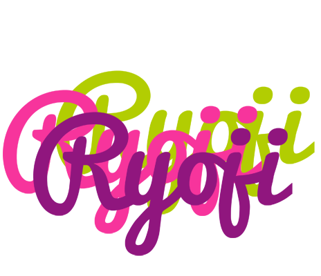 Ryoji flowers logo