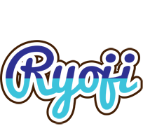 Ryoji raining logo