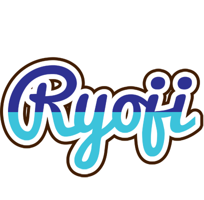 Ryoji raining logo