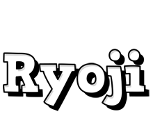 Ryoji snowing logo