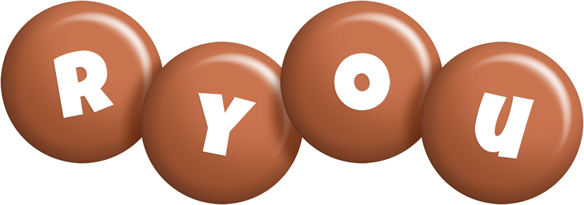 Ryou candy-brown logo