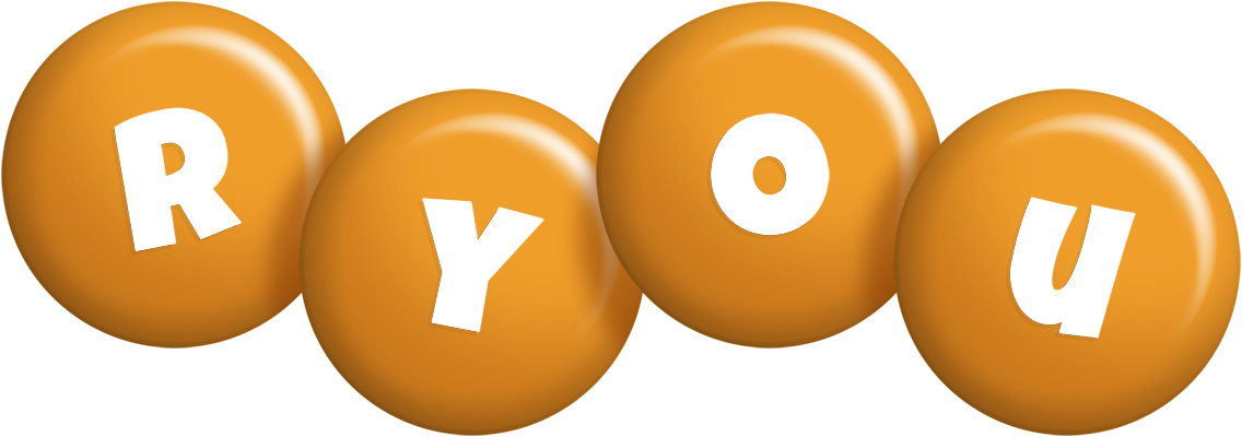 Ryou candy-orange logo