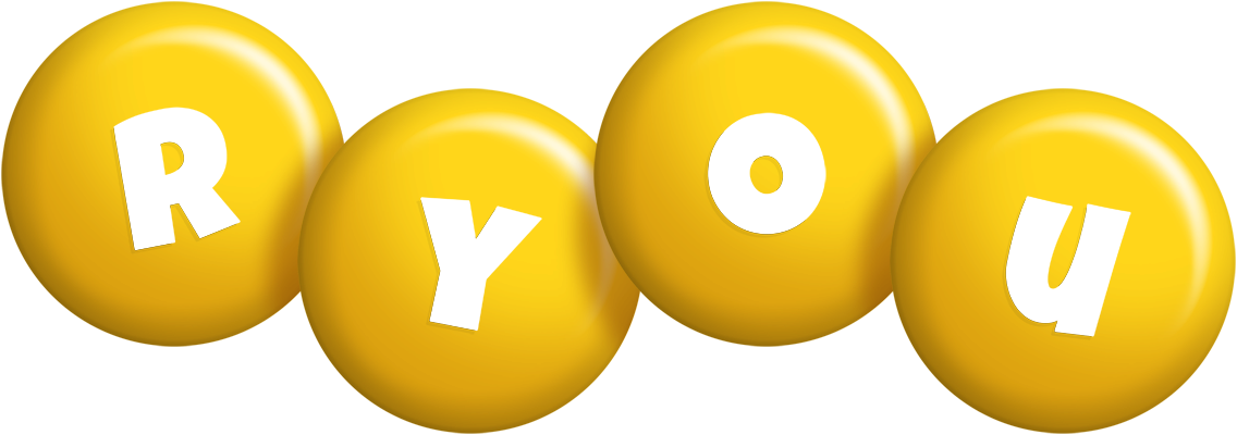 Ryou candy-yellow logo