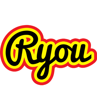 Ryou flaming logo