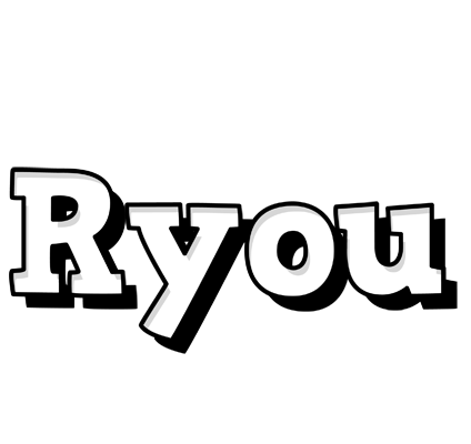 Ryou snowing logo
