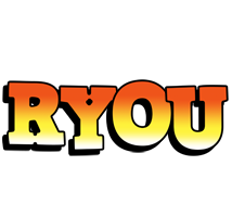 Ryou sunset logo