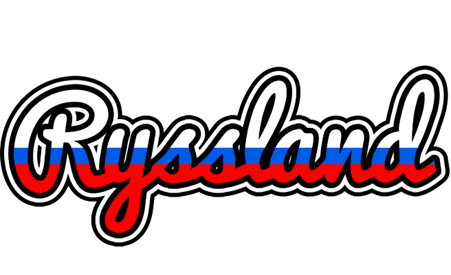 RYSSLAND logo effect. Colorful text effects in various flavors. Customize your own text here: https://www.textgiraffe.com/logos/russia/