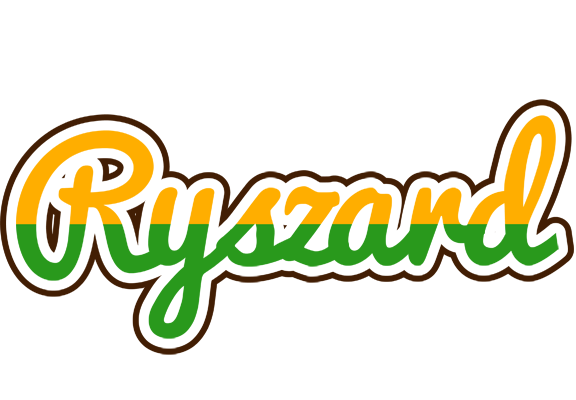 Ryszard banana logo