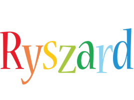 Ryszard birthday logo