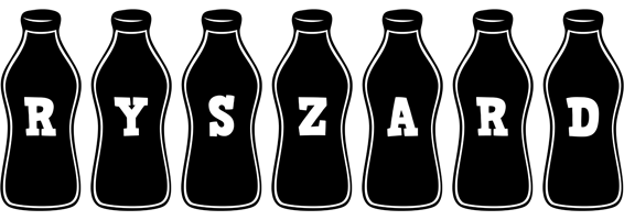 Ryszard bottle logo