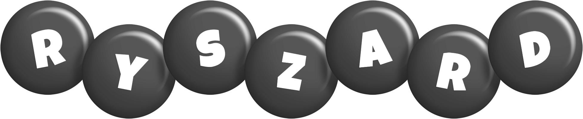 Ryszard candy-black logo