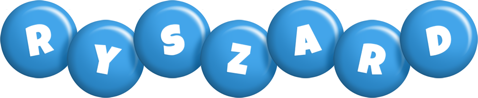 Ryszard candy-blue logo