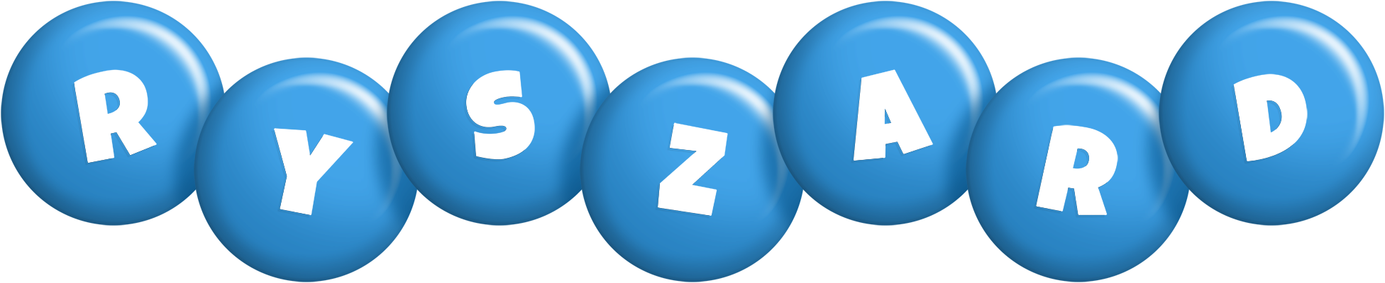 Ryszard candy-blue logo