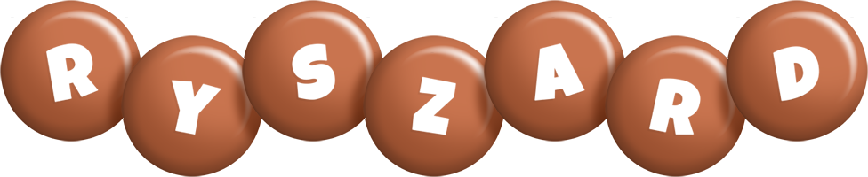 Ryszard candy-brown logo