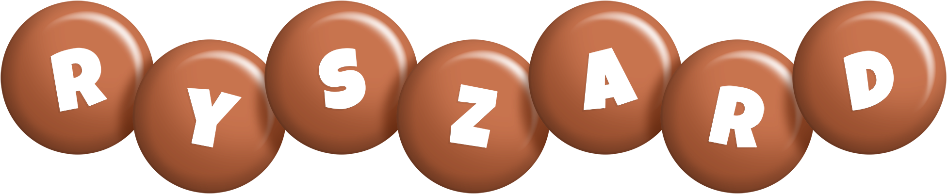 Ryszard candy-brown logo