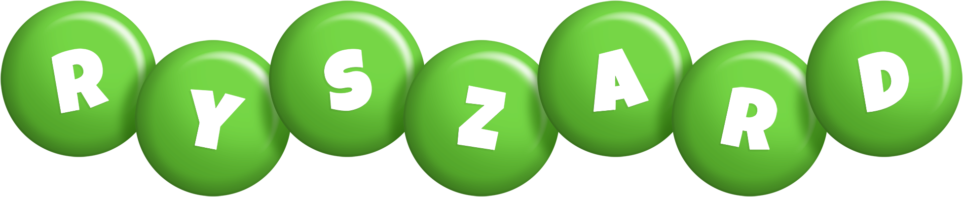 Ryszard candy-green logo