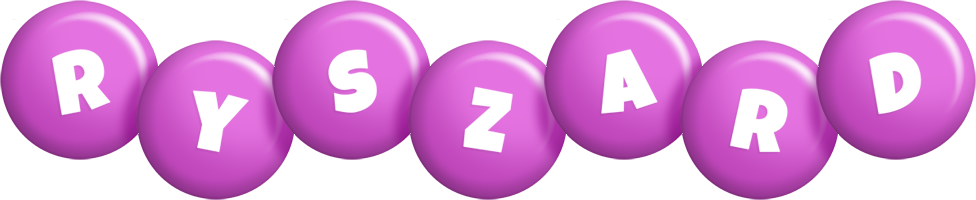 Ryszard candy-purple logo