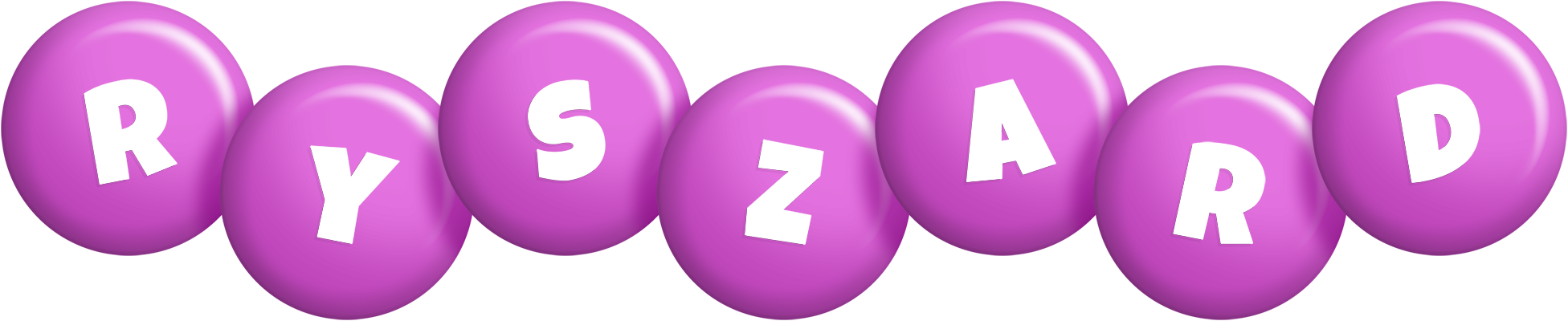 Ryszard candy-purple logo