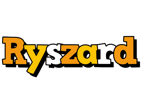 Ryszard cartoon logo