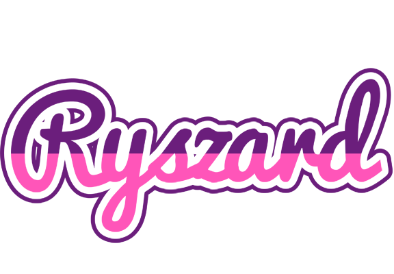 Ryszard cheerful logo