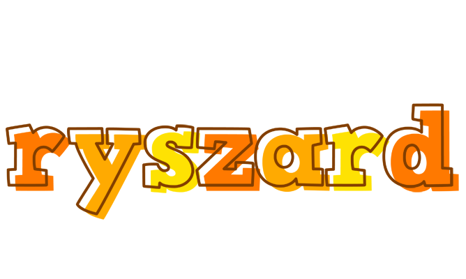 Ryszard desert logo