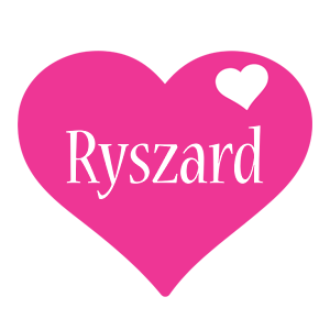 Ryszard love-heart logo