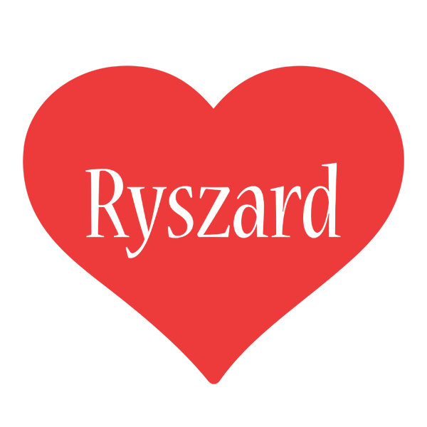 Ryszard love logo