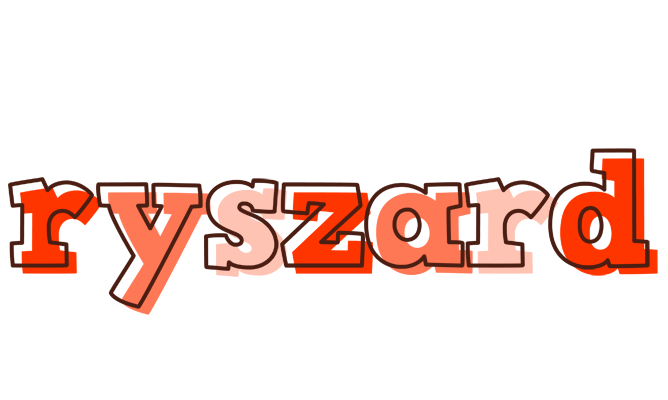 Ryszard paint logo