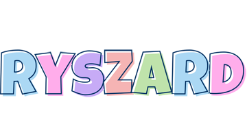 Ryszard pastel logo