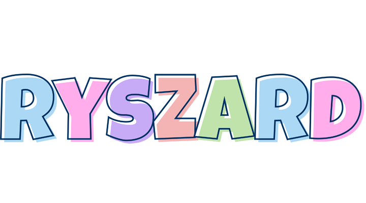 Ryszard pastel logo