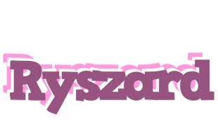 Ryszard relaxing logo