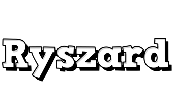 Ryszard snowing logo