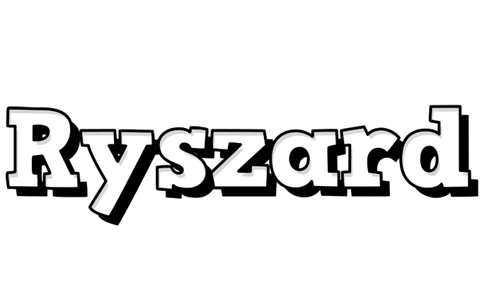 Ryszard snowing logo