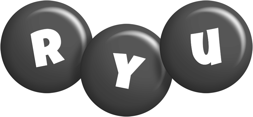 Ryu candy-black logo