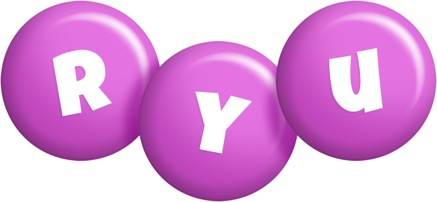 Ryu candy-purple logo