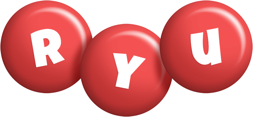Ryu candy-red logo