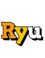 Ryu cartoon logo