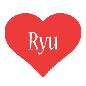 Ryu love logo