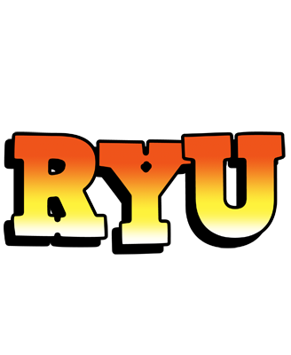 Ryu sunset logo