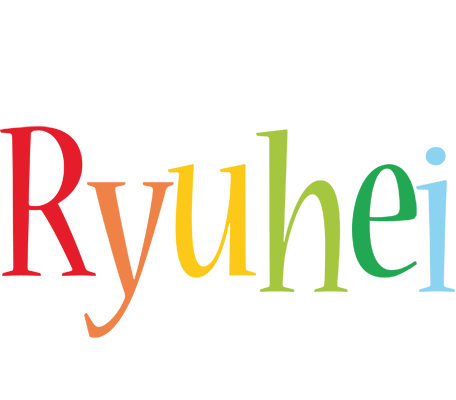 Ryuhei birthday logo