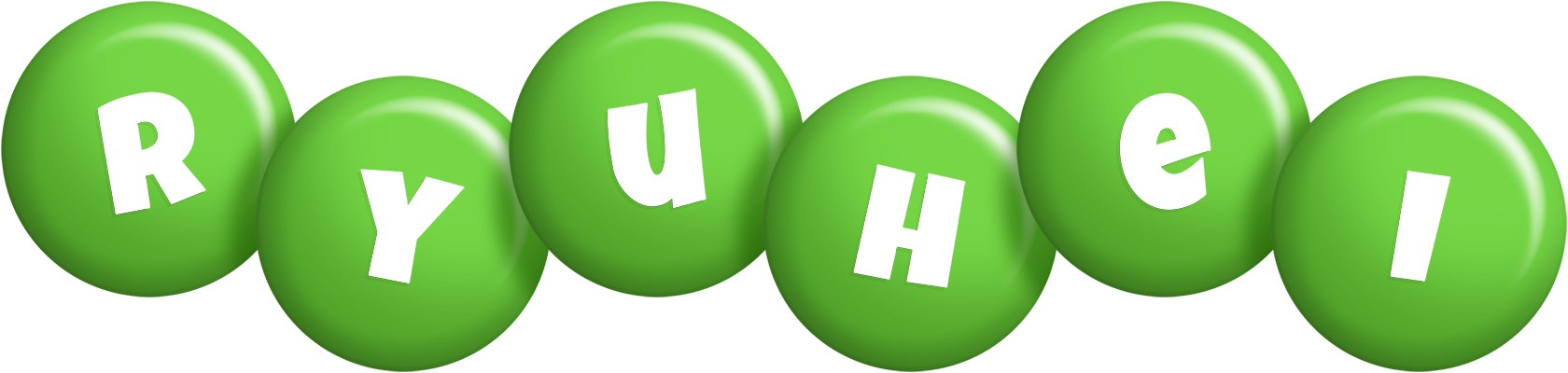 Ryuhei candy-green logo