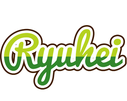 Ryuhei golfing logo