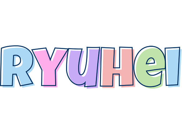 Ryuhei pastel logo