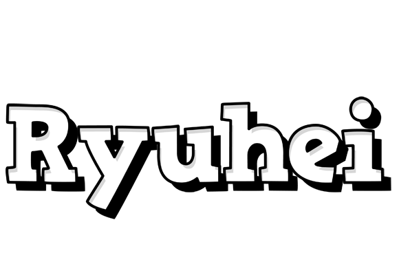 Ryuhei snowing logo