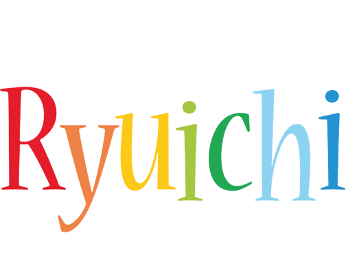 Ryuichi birthday logo