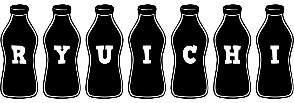 Ryuichi bottle logo