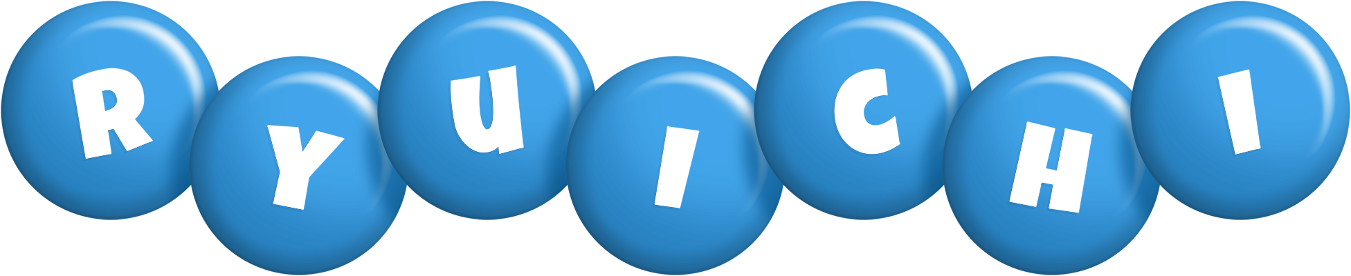 Ryuichi candy-blue logo