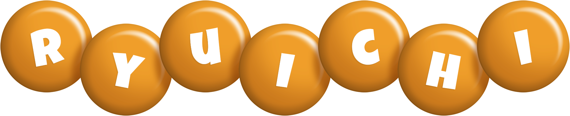 Ryuichi candy-orange logo