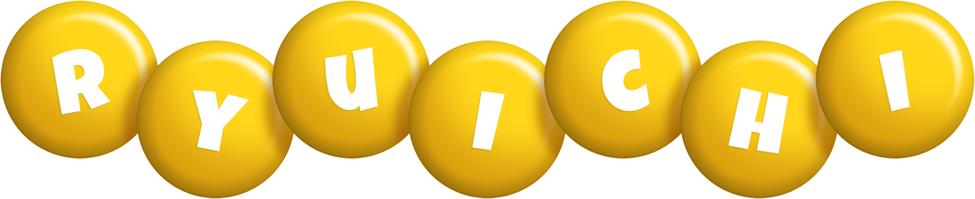 Ryuichi candy-yellow logo